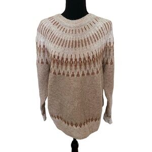 Primark Beige And Brown Sweater Size S